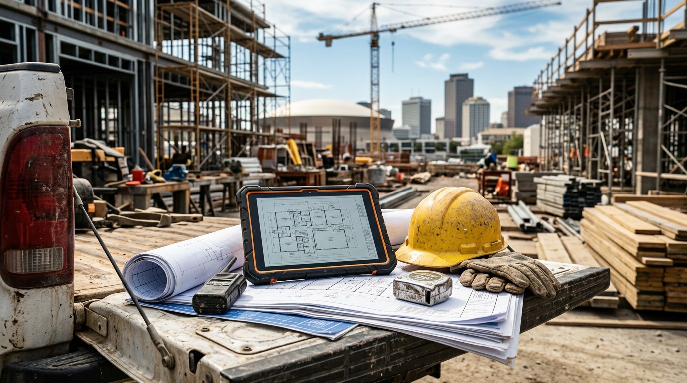 jobsite IT support for construction crews